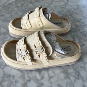 Eytys Beige Capri Sandals